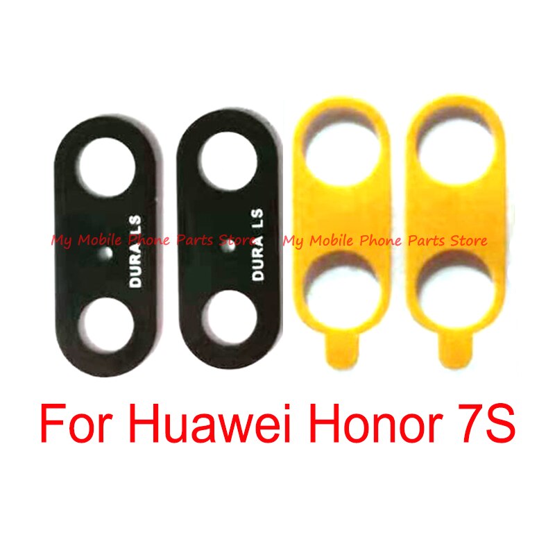 10 Stuks Rear Terug Camera Glazen Lens Voor Huawei Honor 7S Main Camera Lens Glas Reparatie Vervanging Onderdelen