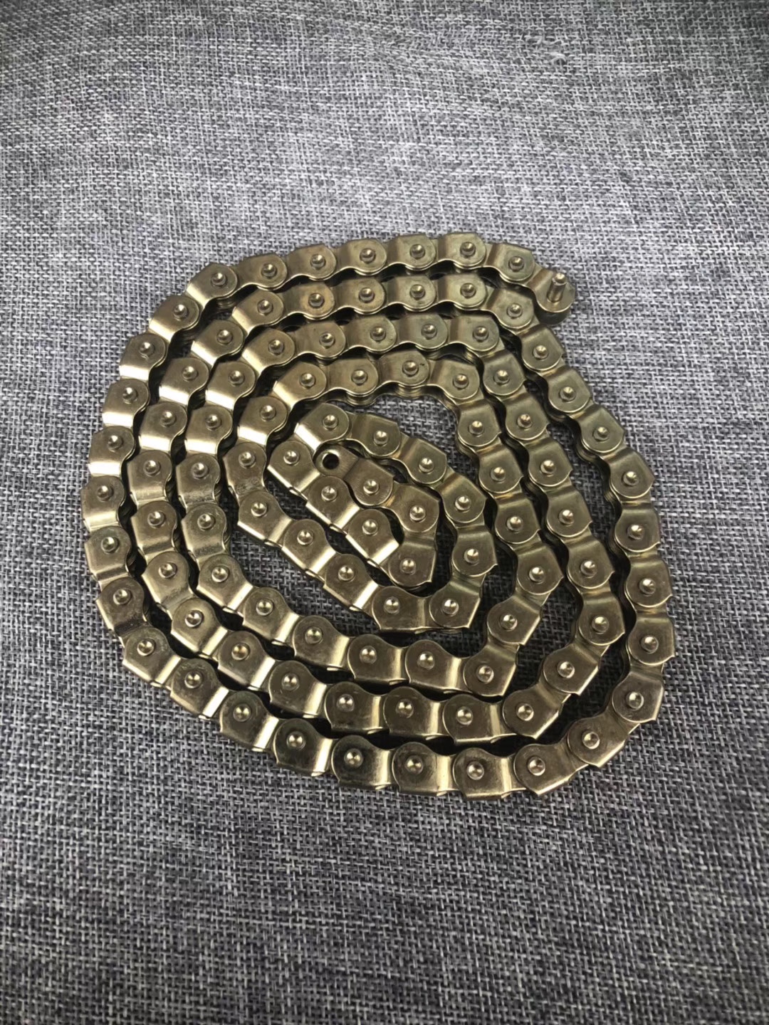 DK bmx halflink kettingen 1/8 single speed 100 links bmx fietsketting FGFS dirt-jump MTB ketting: YELLOW