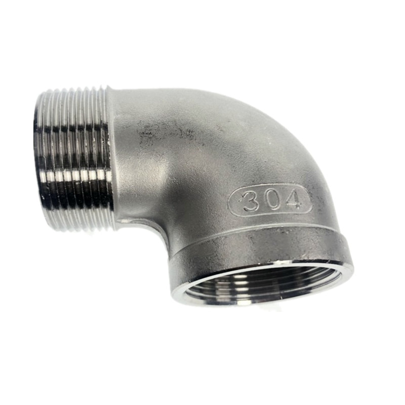 Female x Male Street Elbow Threaded Pipe Fitting Stainless Steel 304 BSP