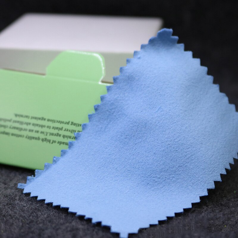 10 sieraden Onderhoud Zilveren Doek Polijsten Tape Afvegen Effect Sieraden Onderhoud Zilver Herten Huid Materiaal En Verpakking