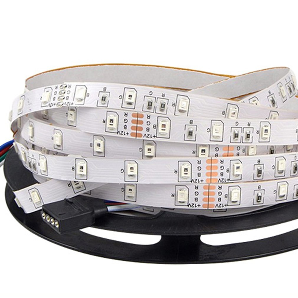 Led 3528 Light Belt Waterproof Colorful Flexible Light Bar 44 Key Controller Led Light Strip with 5 M + 2a Power Supply