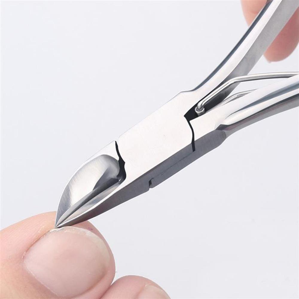 Pretty Nail Cuticle Nipper Rvs Regenboog Tweezer Clipper Dode Huid Remover Schaar Tang Manicure Nail Art Tool Multi