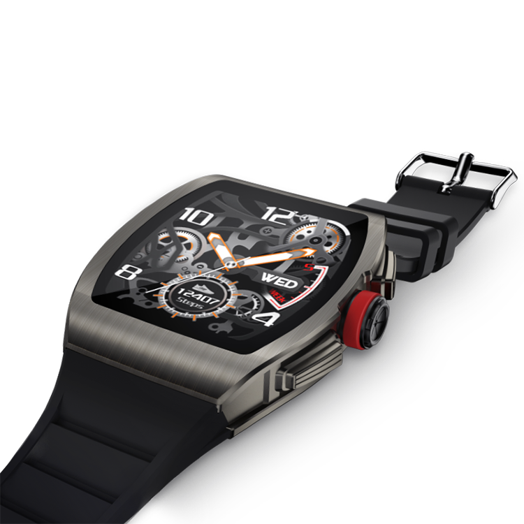 Wellermoz Men Women Smart Watch Waterproof Smartwatch