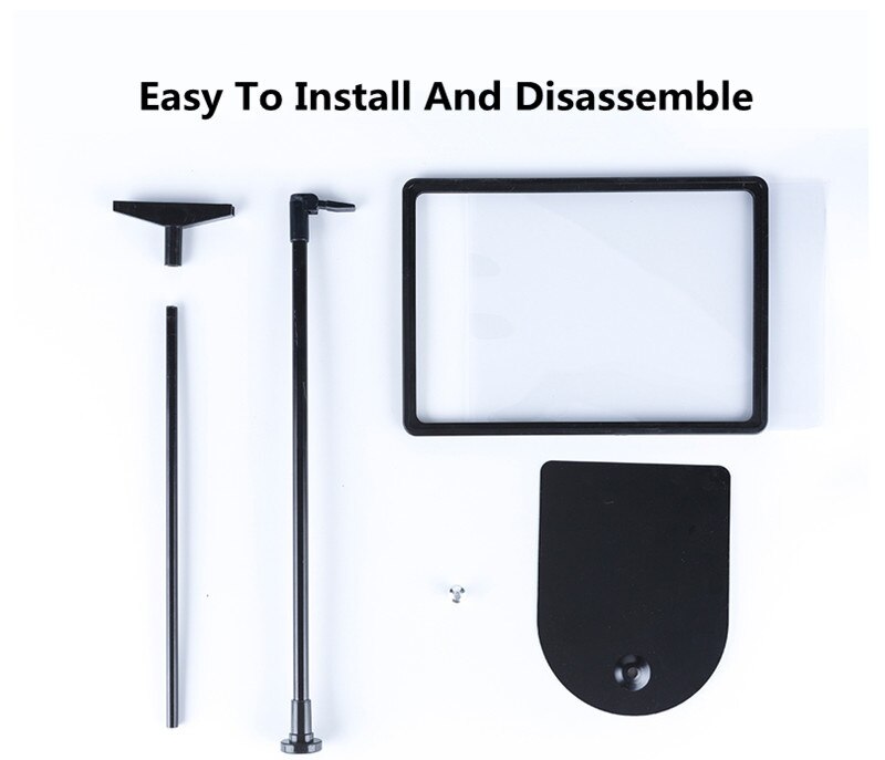 A4 Height Adjustable Stainless Steel Poster Display Frame Sign Holder Sales Cardboard Display Racks Stand