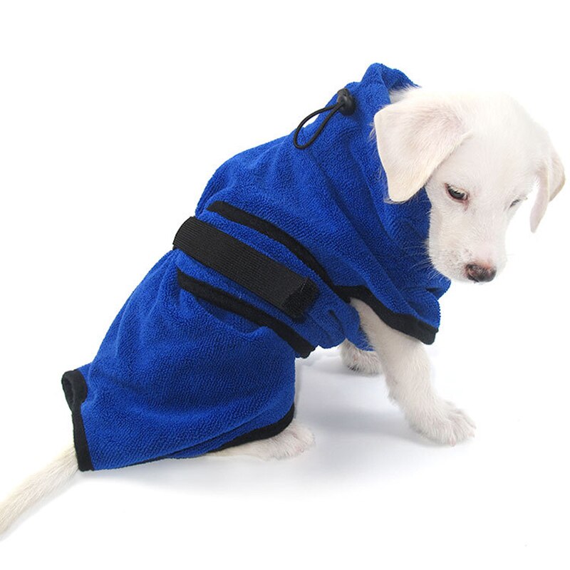Pet håndklæder mikrofiber blød stor hund badekåbe tøj til små store hunde superabsorberende tørring badehåndklæde hygiejneartikler
