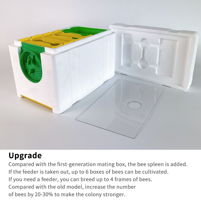 Bee Hive Beekeeping King Box Pollination Box Beekeeping Tool Perfect For Garden Pollination Beekeeping Equipment