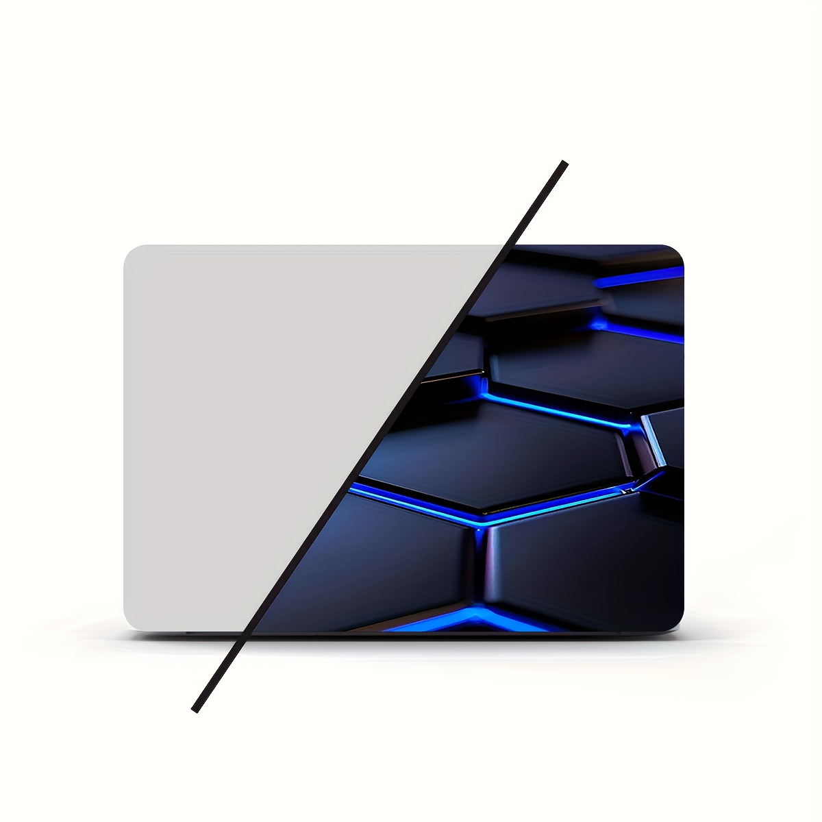 Two art-style laptop stickers for non-reusable laptops. These waterproof and scratch-resistant laptop stickers,