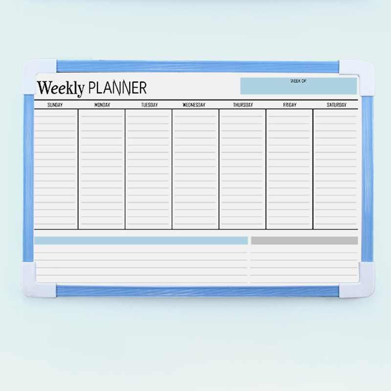 Tableau blanc magnétique effaçable pour enfants, dessin Graffiti, Note de bureau, prise Double face, effaçable à sec, tableau d'affichage suspendu