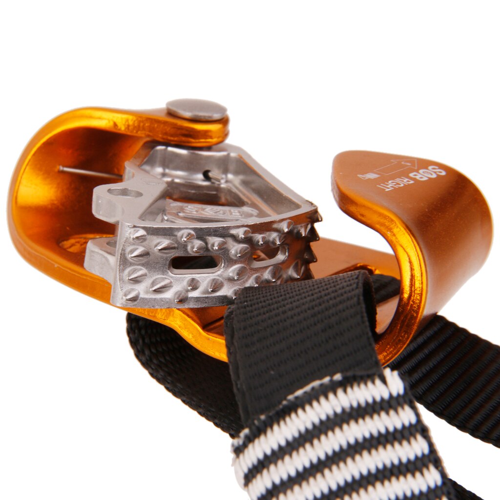 Professionelle Bergsteigen Abseilen Klettern Rechts Oder Links Fuß Ascenders Ausrüstung Outdoor Schutzhülle Zubehör