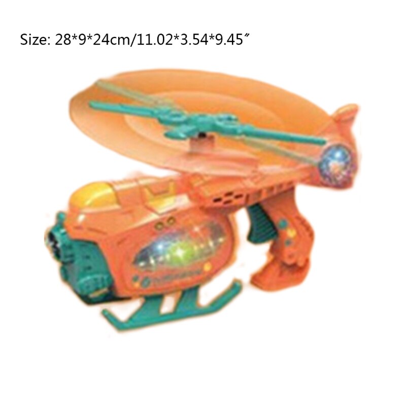 Electric Bubble Machine Music Lighting Toys Automatic Bubble Maker