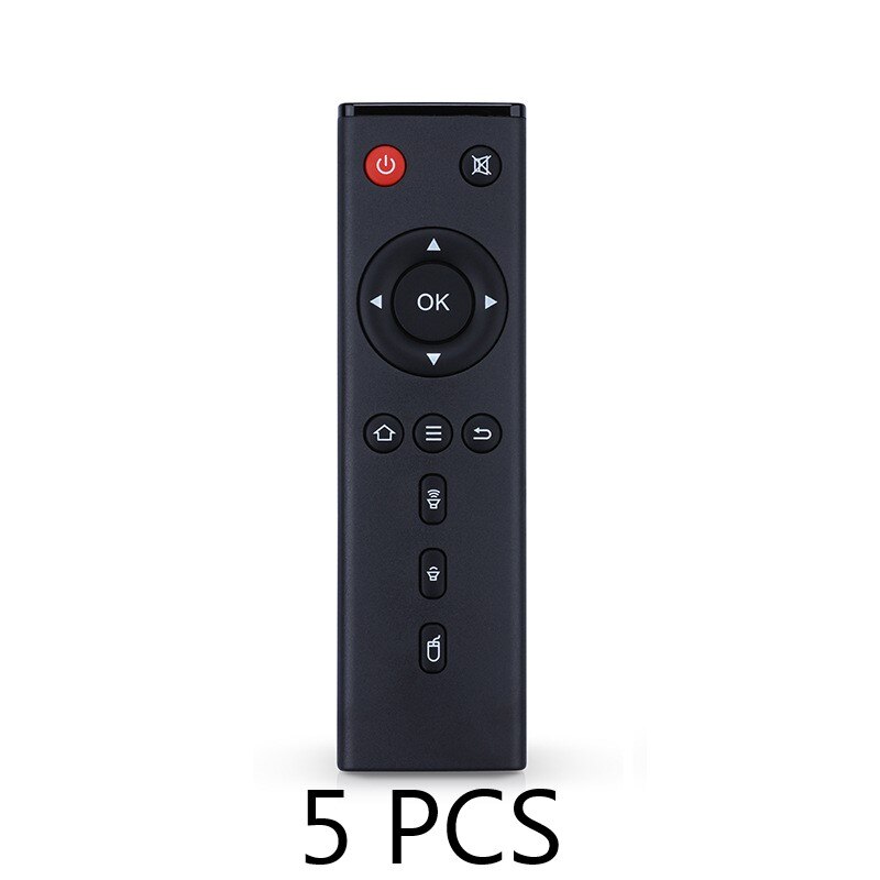 Vendita calda Tx6 telecomando per androide tv scatola Tanix TX3 MAX TX3 TX6 Tx8 Tx9S Tx5 Max Tx5 TX3 mini di Ricambio Telecomando IR: 5pezzi