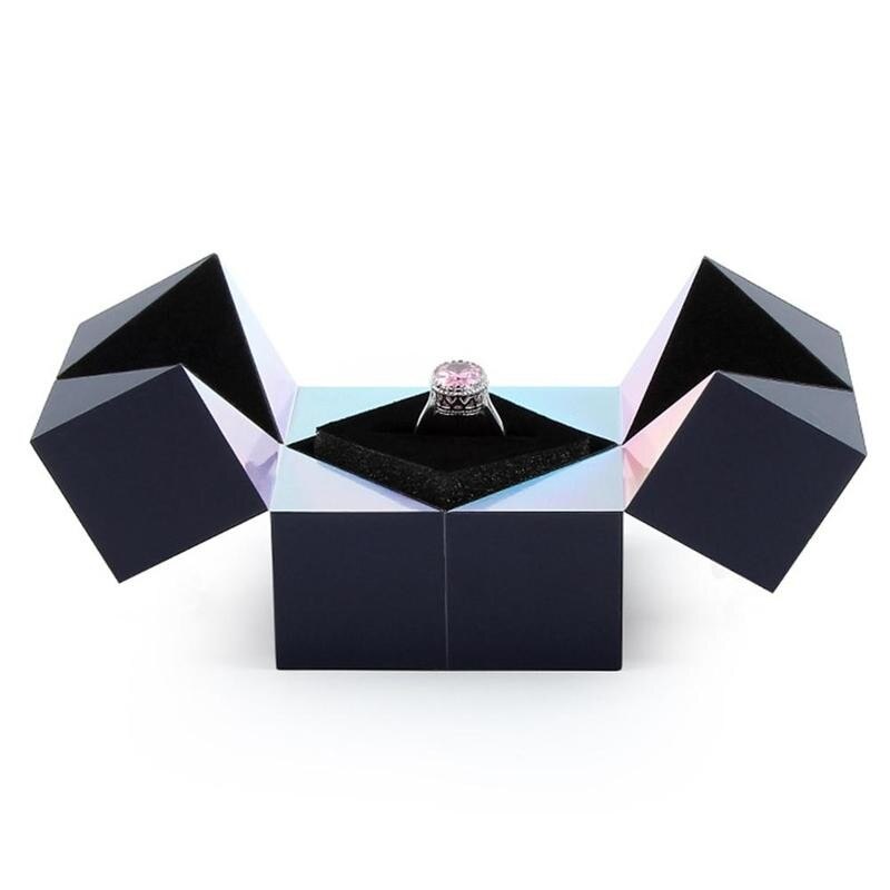 Ring Armband En Puzzel Sieraden Doos Ketting Armband Oorbellen Ring Box Verpakking