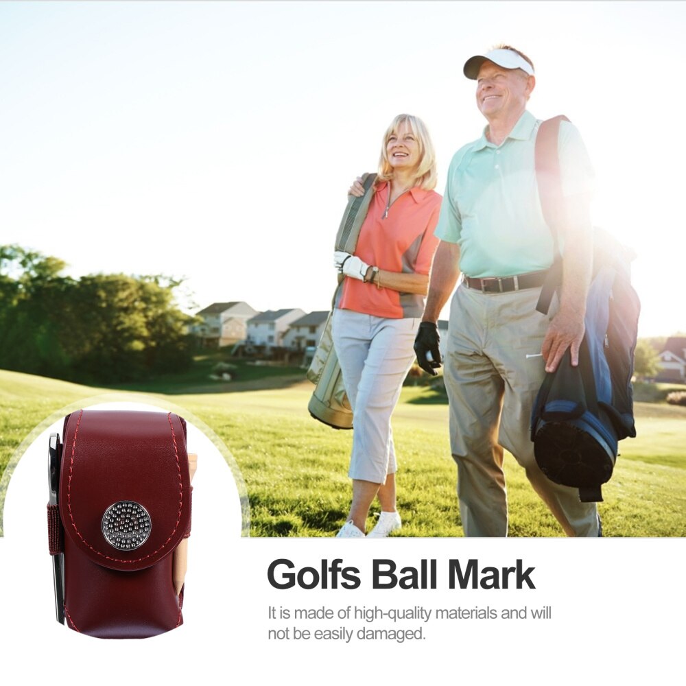 1 Set Marker Golfs Golfs Tee Bag Golfs Accessory Golfs Tool Set