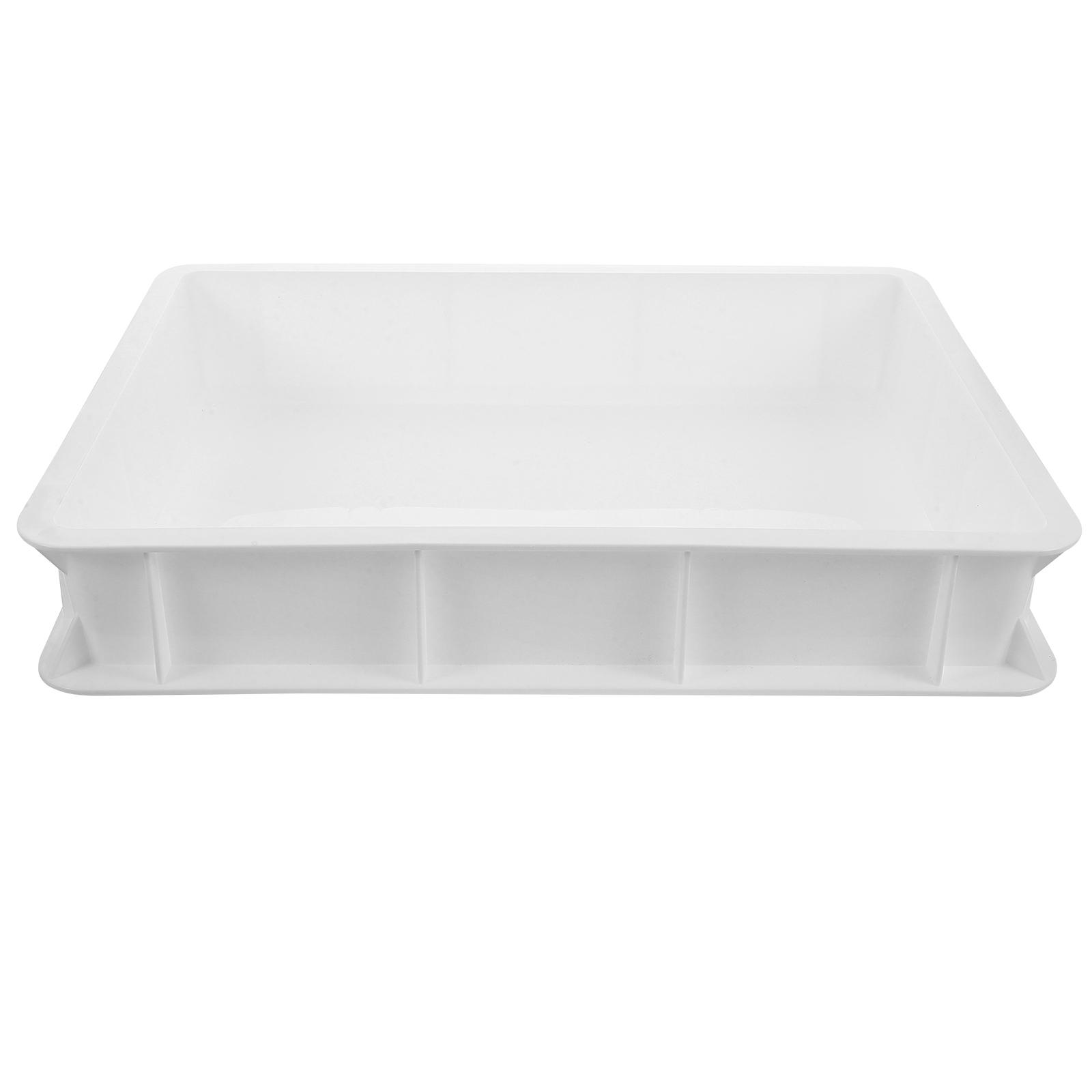 Plateau de conteneurs empilables pour Pizza, cuisine domestique, stockage Commercial, épreuve des pâte, conteneur de stockage pour pain en plastique