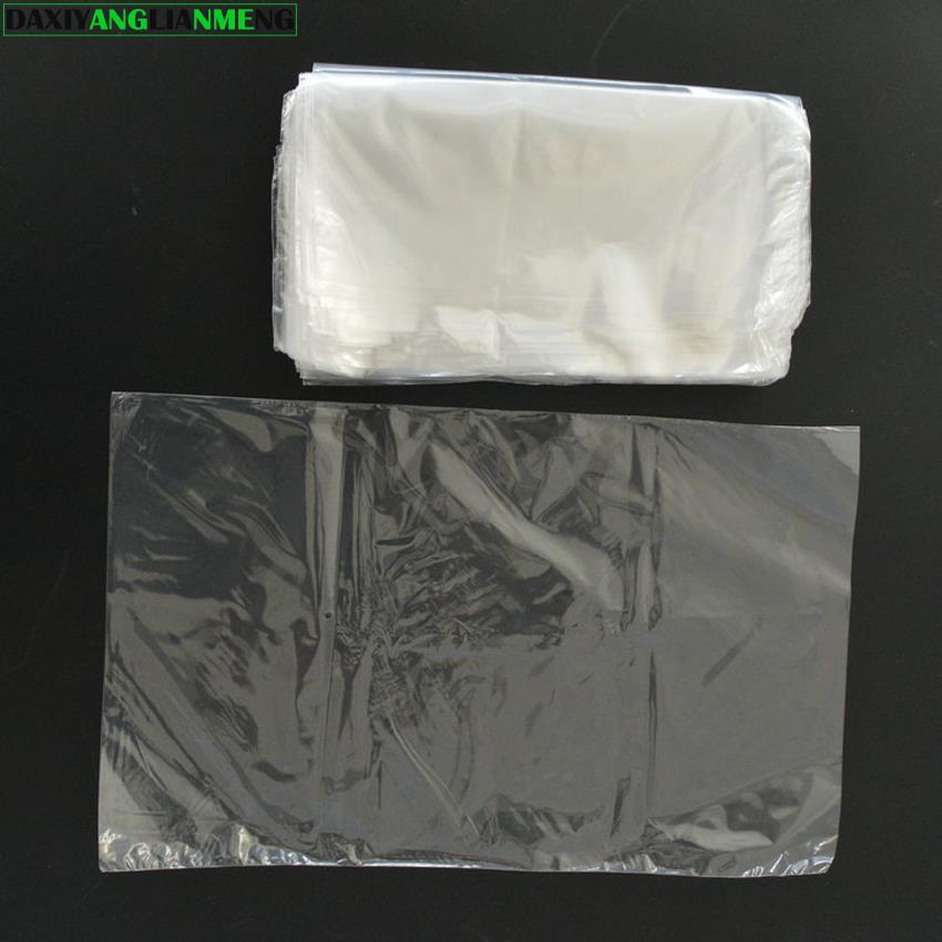 100pcs/lot 15x25cm Clear Transparent Shrink Wrap Package Heat Seal Bag POF Packing Plastic Bags For Comestic Bottles Boxes