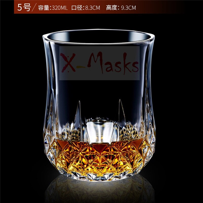 Vaso de Whisky de cristal taza tazas garrafa vino vasos vidrio bardak verre copas de vino copas de cristal szklanki vodka bicchieri gafas: 5