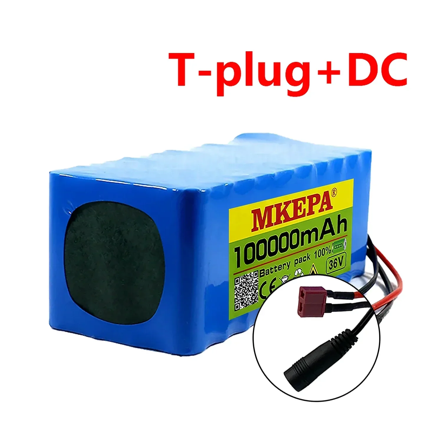 Skuter elektryczny 10S4P 100000 Akumulator litowy mAh 36 V 18650 Akumulator 36 V 100 Ah Skuter elektryczny Akumulator do skutera elektrycznego 36 V: Beżowy