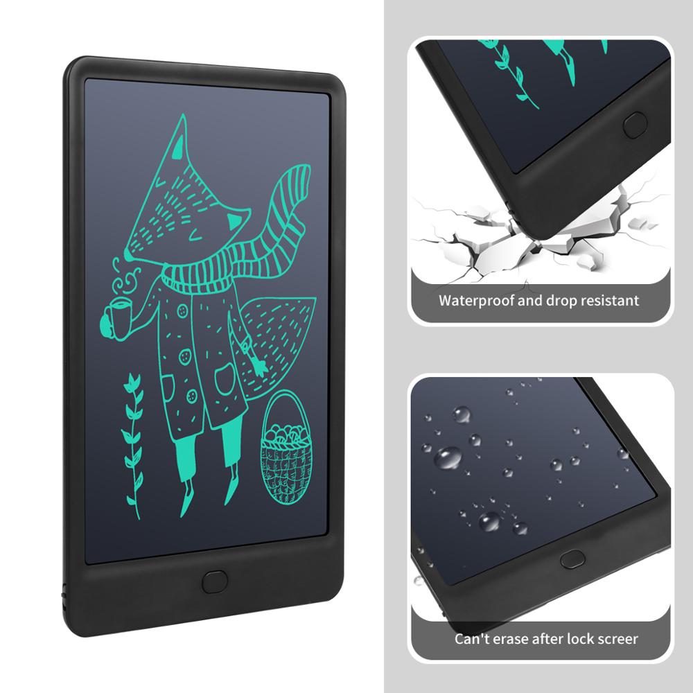 10" LCD Digital Writing Tablet With Lock Key Electronics Graphics Tablet Drawing Board Ultra Thin Portable Handwriting Pad