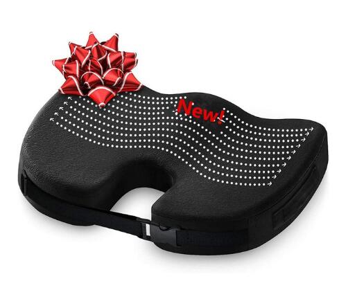 Memory Foam Antislip Kussen Pad Voorraden, Verstelbare Auto Zitkussens, volwassen Autostoel Booster Kussens: YELLOW