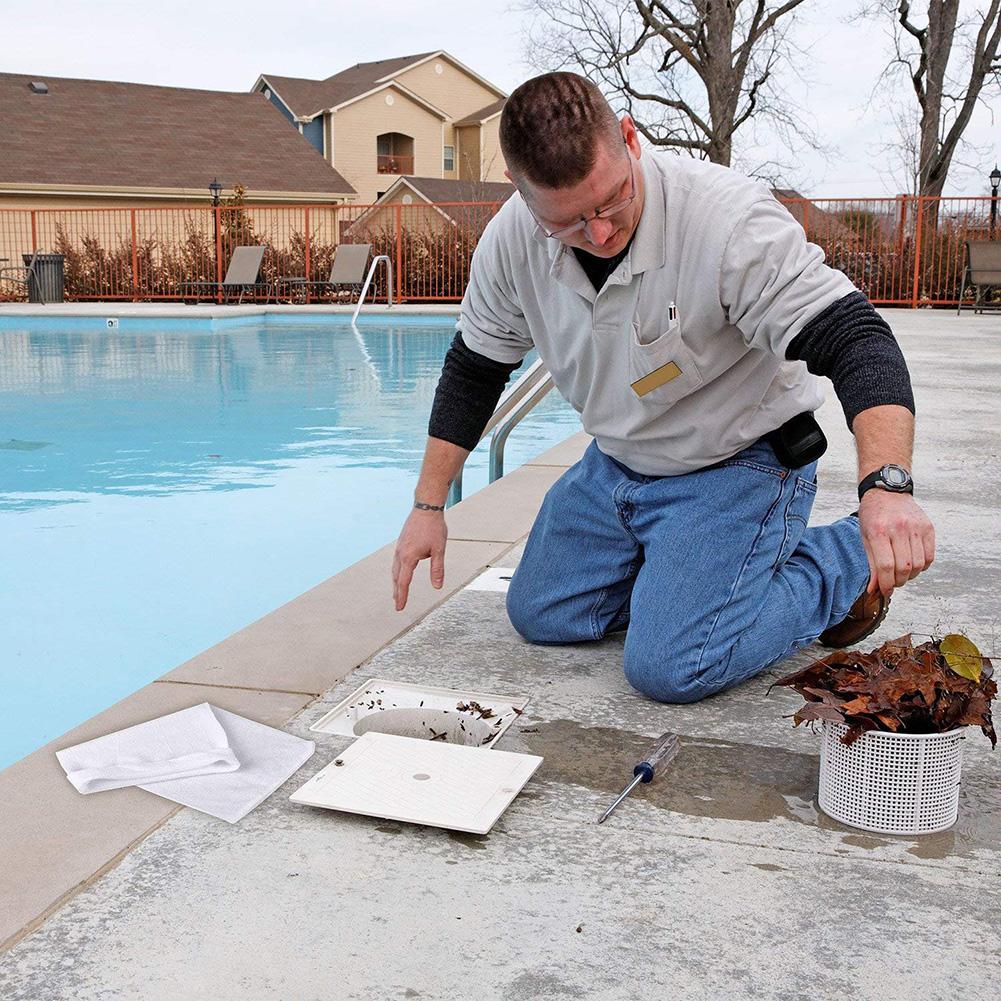 6/11/21 sztuk basen cedzidło żużel kosz skarpetki filtr rękaw idealny filtr rękaw osłona siatkowa skarpety netto basen narzędzie