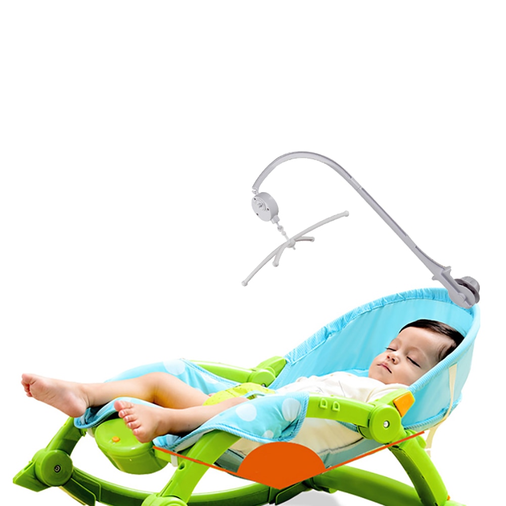 Diy Baby Crib Bed Bel Houder Speelgoed Arm Beugel Wind-Up Music Box Opknoping Stand