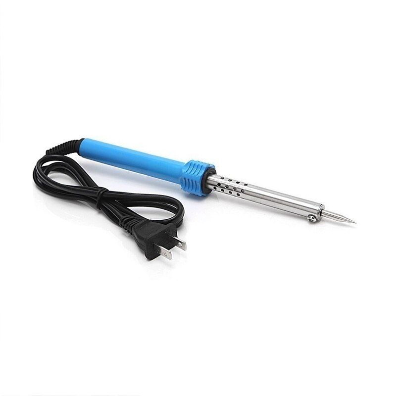 60W Mini Soldering Iron Adjustable Temperature Electric Solder Iron Rework Station Mini Handle Heat Pencil Welding Repair Tools: 60W