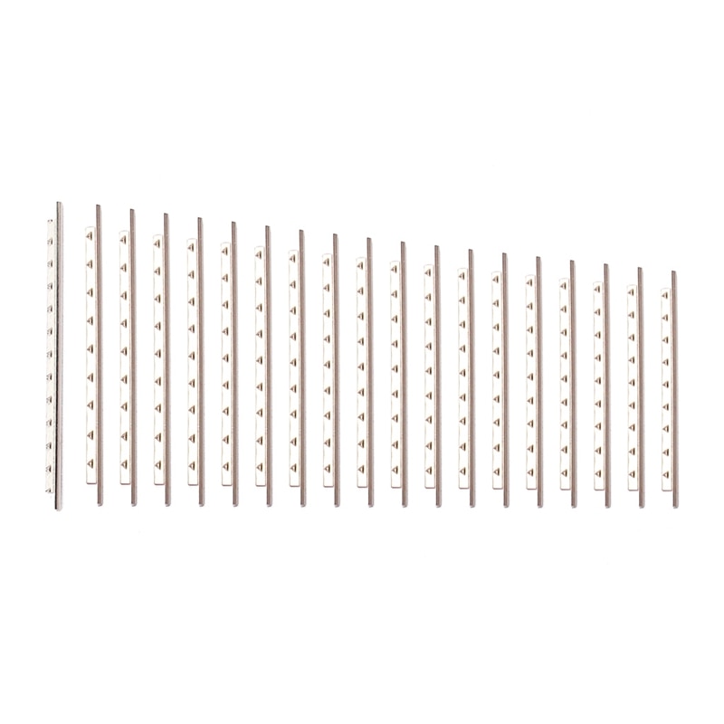 19Pcs/Set Classical Guitar Frets Wire 2.0mm/0.08In Copper Fretwire Set for 36 inch 38 inch 39 inch 19 Frets Guitar Accessories: Default Title