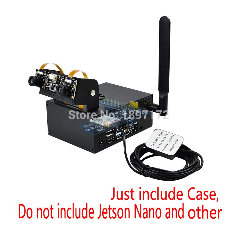 jetson nano metal case for jetson nano developer kit, jetson-nano-case-(C)