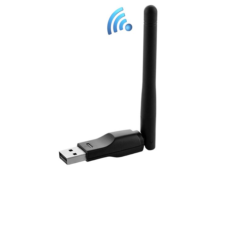 150mbps WiFi Draadloze Netwerkkaart 802.11 b/g/n LAN Adapter met draaibare Antenne RT5370 USB 2.0