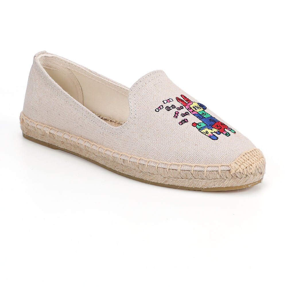 Tienda Soludos Espadrilles For Flat Women's Shoes Ladies Direct Selling Ballet Flats Hemp Cotton Fabric Sapatos