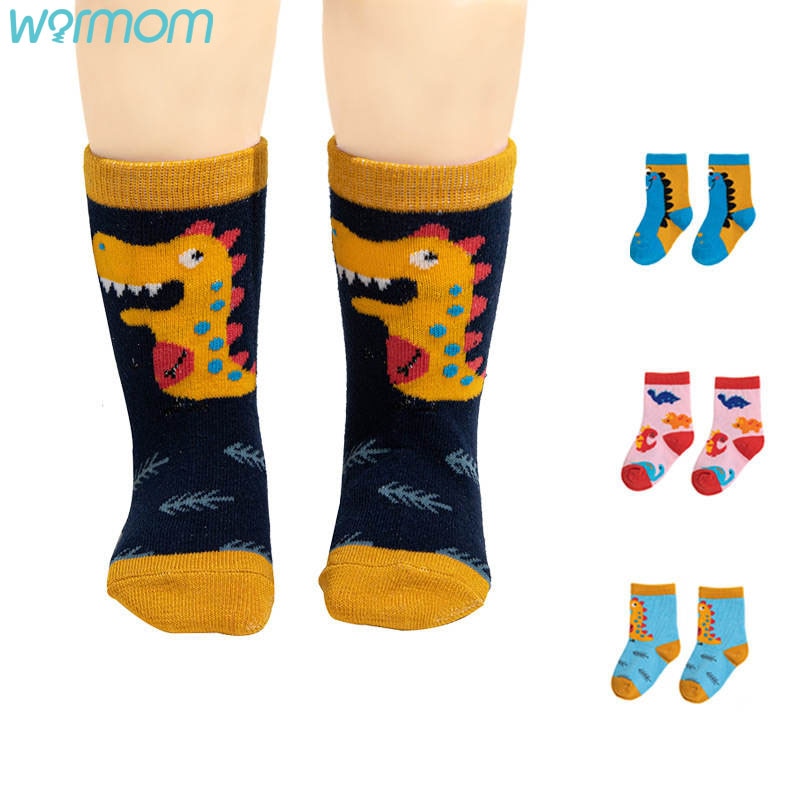 Warmom Leuke Cartoon Dinosaurus Sokken Dinosaurus Creatieve Casual Mannen En Vrouwen Sokken