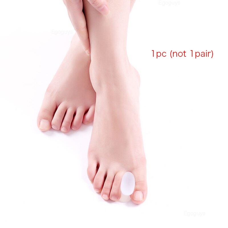 1 Paar Hak Protector Siliconen Pads Hielspoor Voor Schoen Inserts Pads Hielkussens Gel Hak Pad Siliconen Hiel Pijn verminderen: 1Pc (Not 1 Pair)