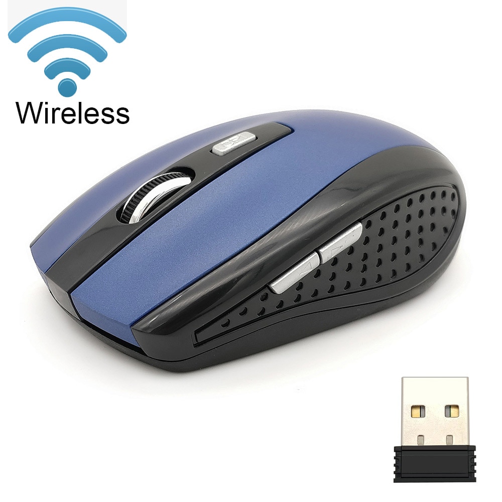 Professionelle 2,4 GHz Wireless-Spiel Maus Optische Mäuse Mause mit USB Empfänger Für Computer PC Laptop