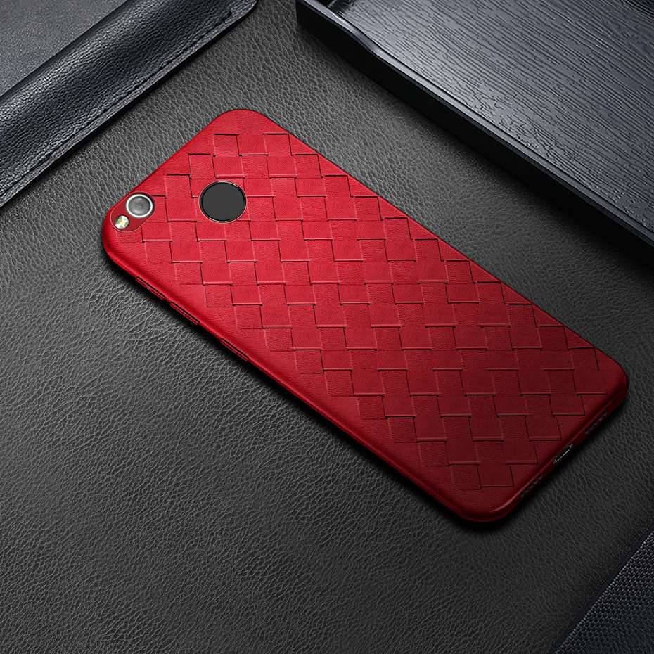 Étui amortisseur sFor Xiaomi Redmi 4X boîtier souple en Fiber de carbone silicone TPU pour étui de protection Funda Xiaomi Redmi 4X Pro