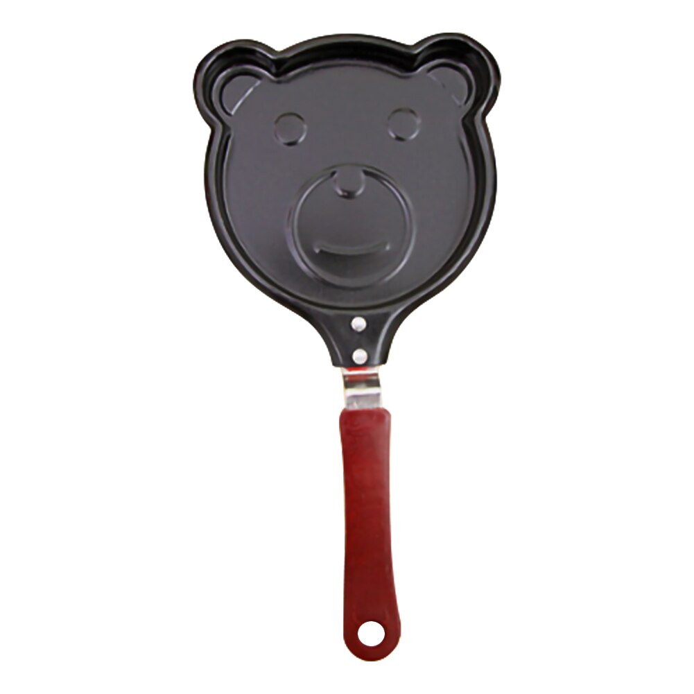 Mini Leuke Vormige Ei Pot Koekenpan Ontbijt Omelet Home Non Stick Lange Handvat Anti-Kras Coating Keuken Koken kookgerei: 04