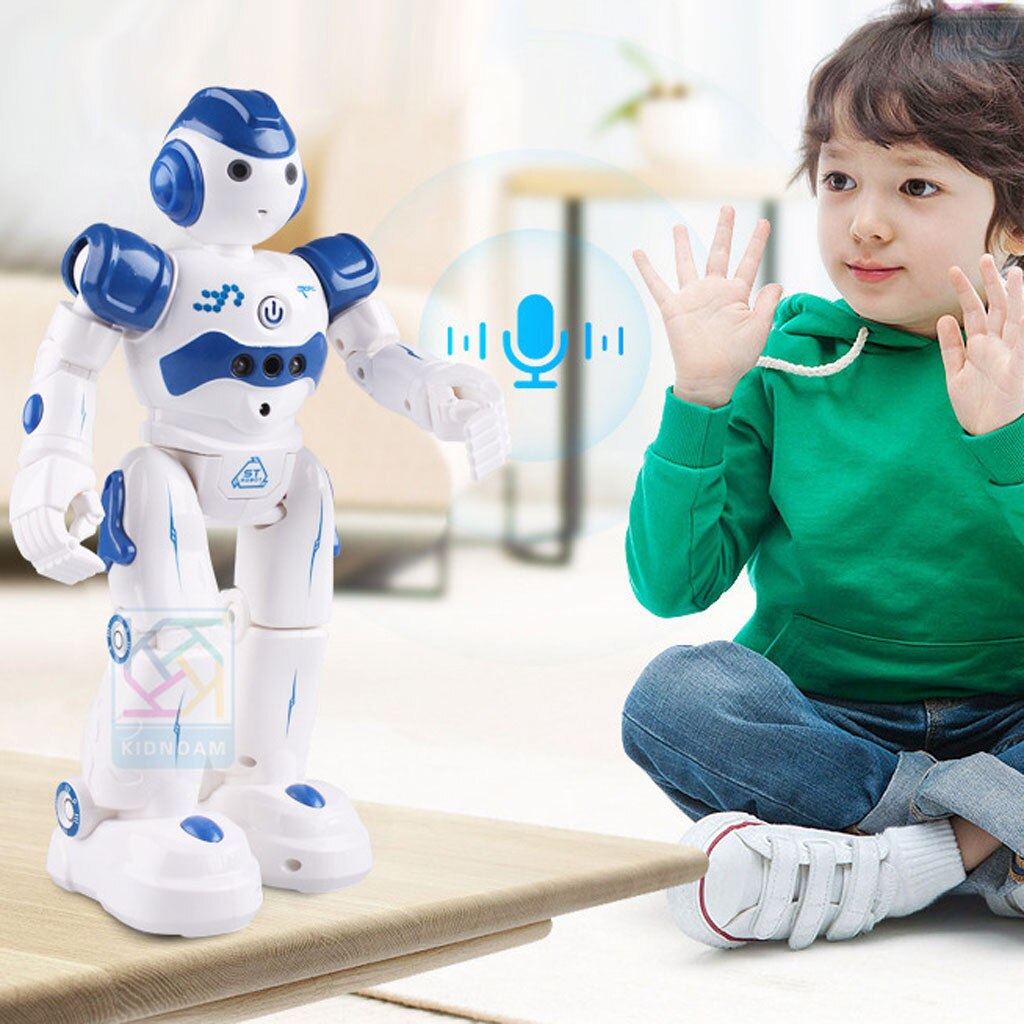 Robot intelligente ricarica USB multifunzione giocattolo per bambini danza telecomando sensore di gesto giocattolo regali di compleanno per bambini