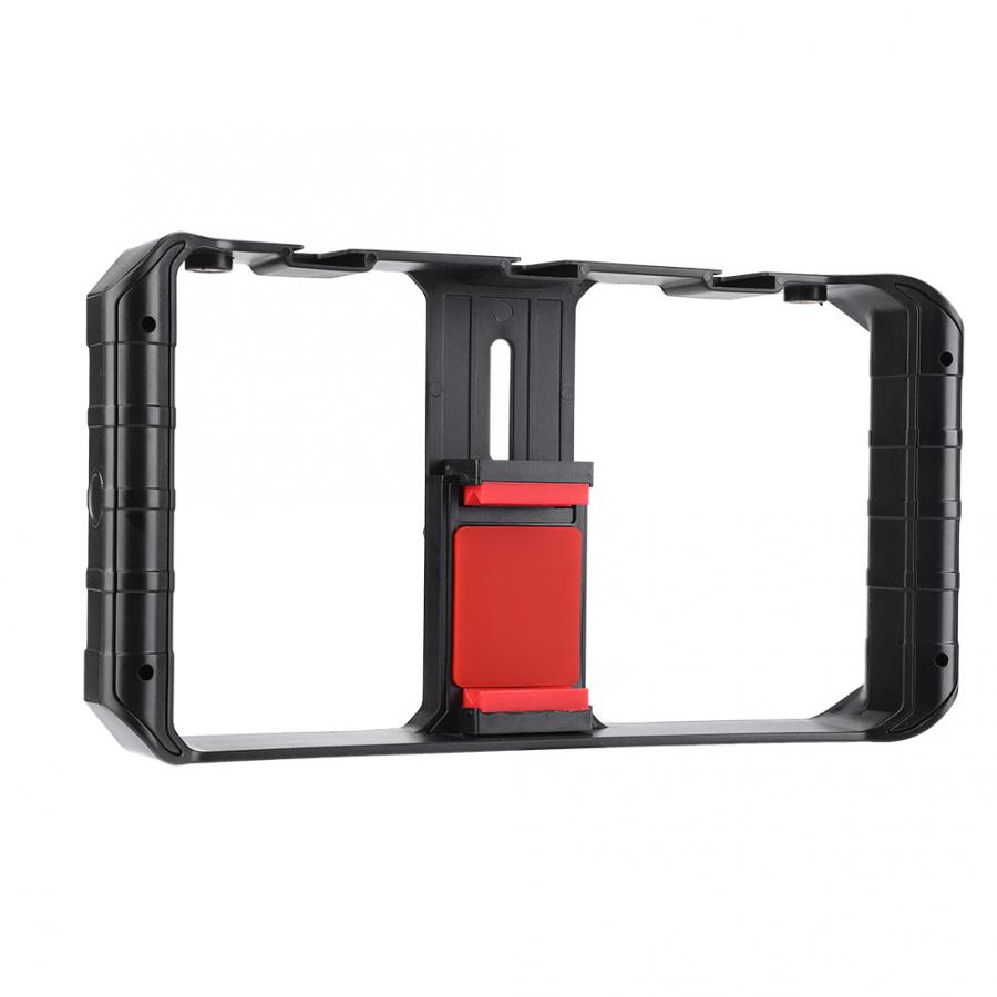 Ulanzi stabilisator Smartphone Video Rig 3 Shoe Mounts Filmmaken Case Stabilizer Frame Stand telefoon stabilisator