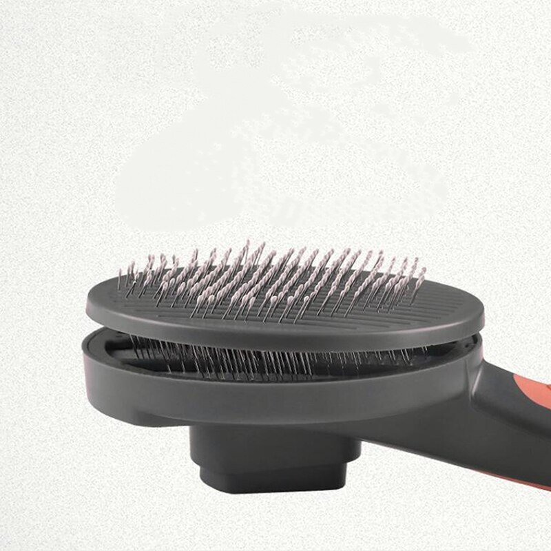 Huisdierkam, vlotter, automatische ontharing, teddybeer, vlooienkam, grote hond, gouden borstel, kammen, konijn, kattenkam