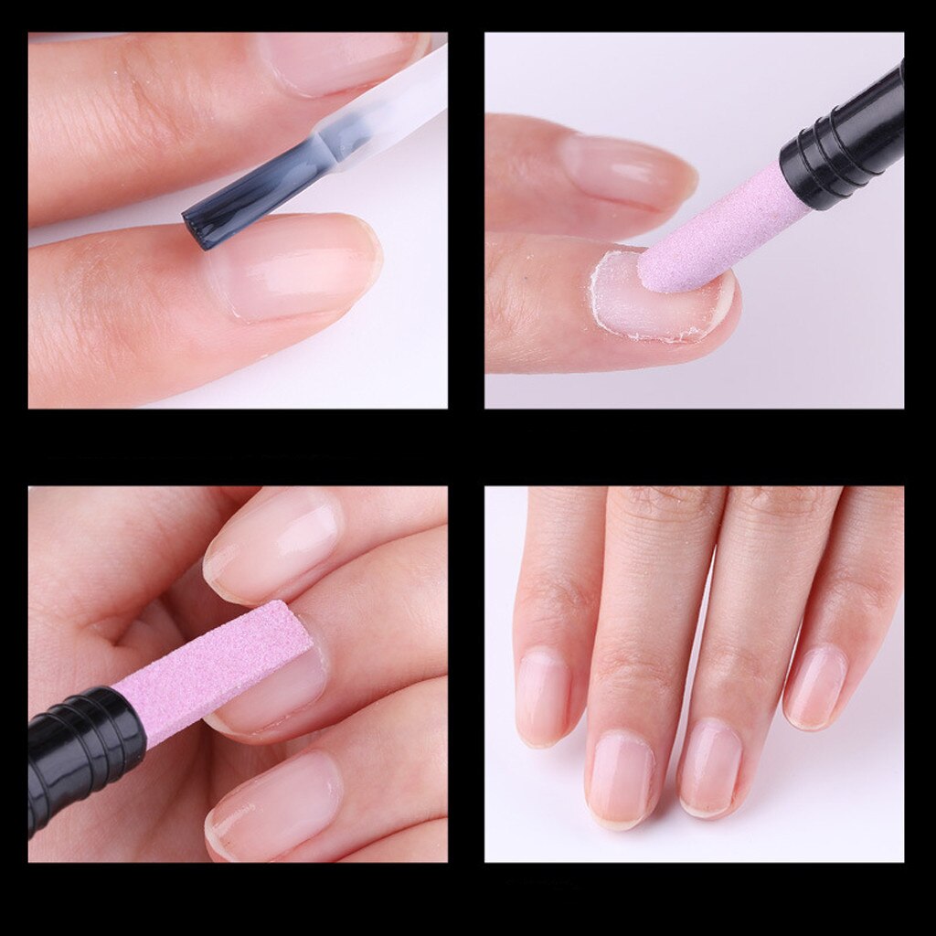 Pumice Stone Nail File Manicure Double-Headed Multi-Functional Peeling Skin Repairing And Polishing Pen AD