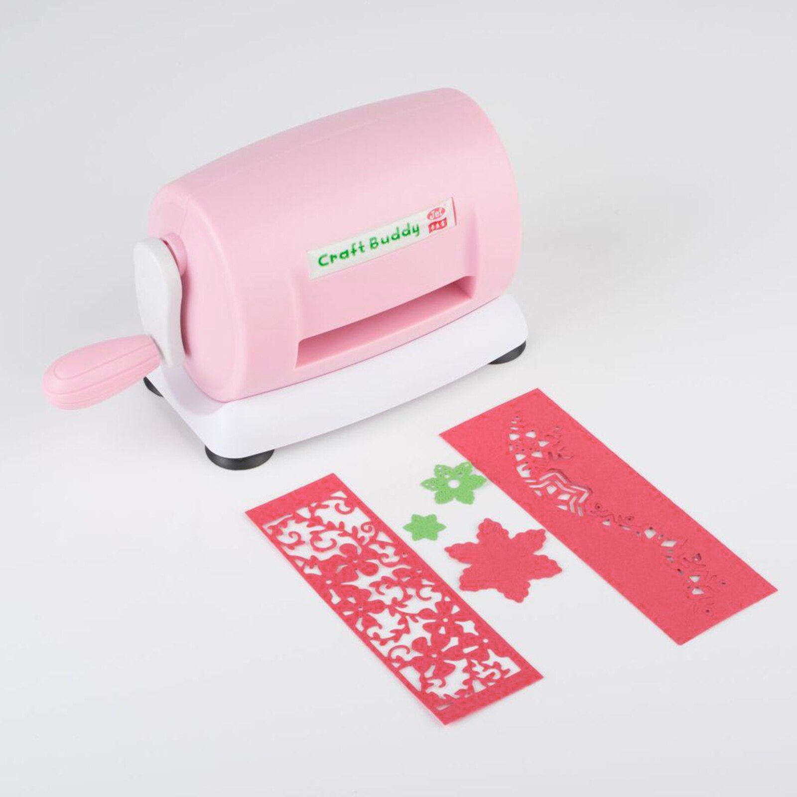 Manual Die Cutting Embossing Machine for Arts Crafts Scrapbooking Cardmaking DIY Paper: Pink