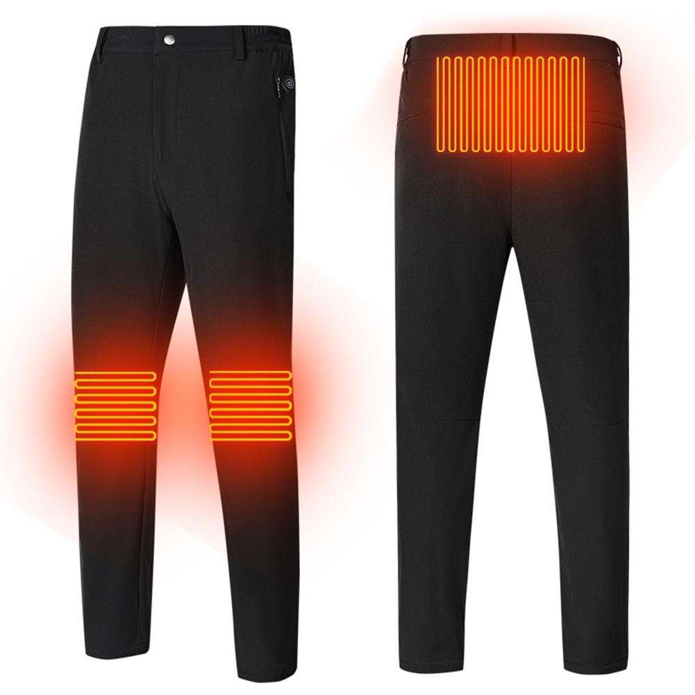 Insulated Heating Pants Electric Heated Warm Washable USB Thermal Pants USB Heating For Men Women Winter Outdoor Underwear