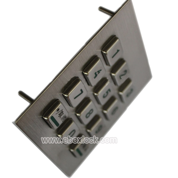 Access Control keypad/Stainless Steel Keypad for Kiosk