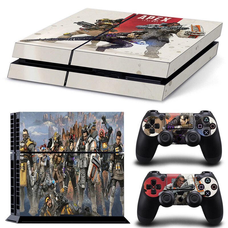 For PS4 Game Console Full Body Colorful Stickers Apex Legends Apex Hero Game Theme Colorful Stickers