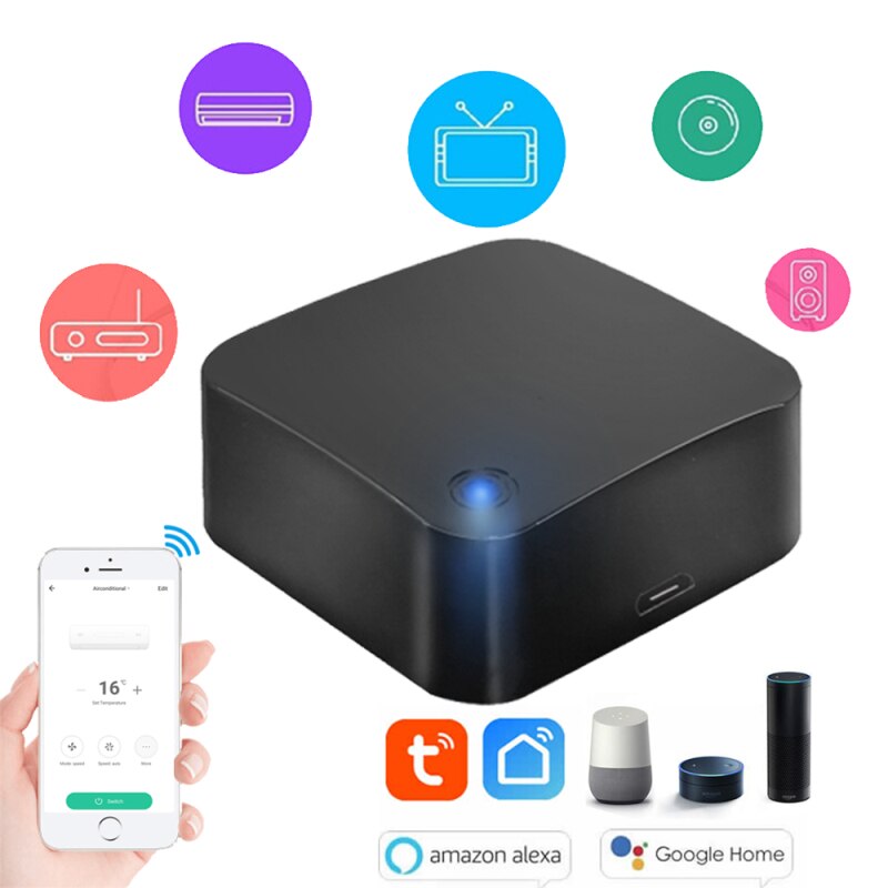 Wifi-Ir Universele Afstandsbediening Smart Draadloze Controller Door Tuya Of Smart Leven App Familie Intelligentie Systeem