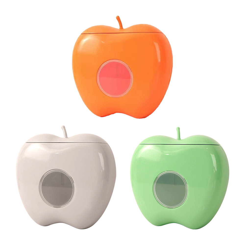 Apple Vorm Wegwerp Voedsel Cover Opbergdoos Muur Gemonteerde Plastic Wrap Elastische Verse Houden Zak Organisator Keuken Containers