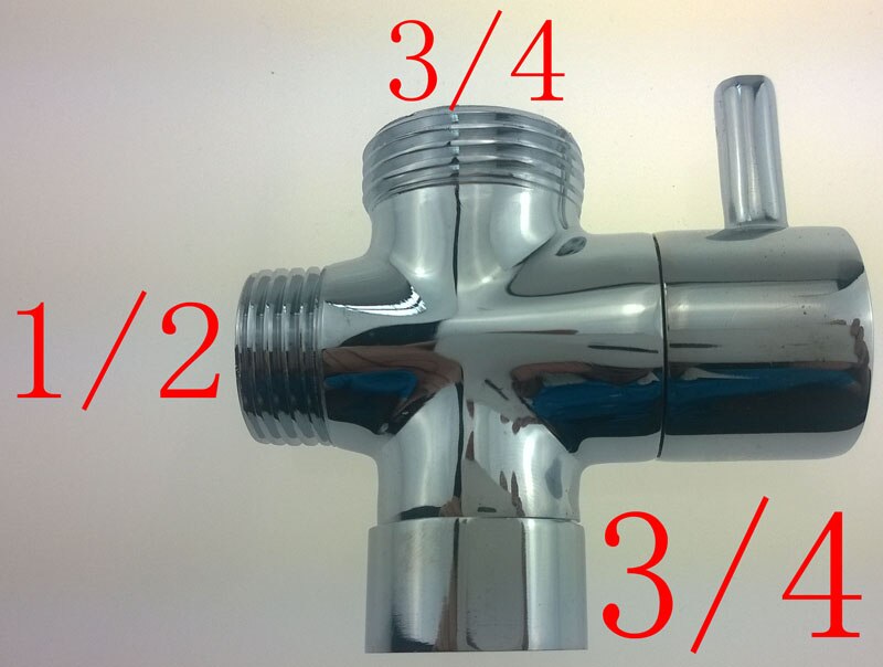 Jalostettu kupari tukeva ei ruostu kylpyhuonehana tarvikkeet jakoputki suihku vedenerotin osaventtiilin kytkinventtiili: Laivastonsininen
