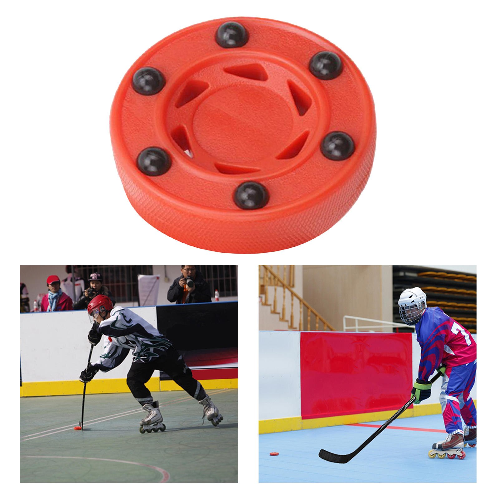 3inch Ice Hockey Pucks Practice Hockey Pucks Roller Hockey Balls Pucks Outdoor
