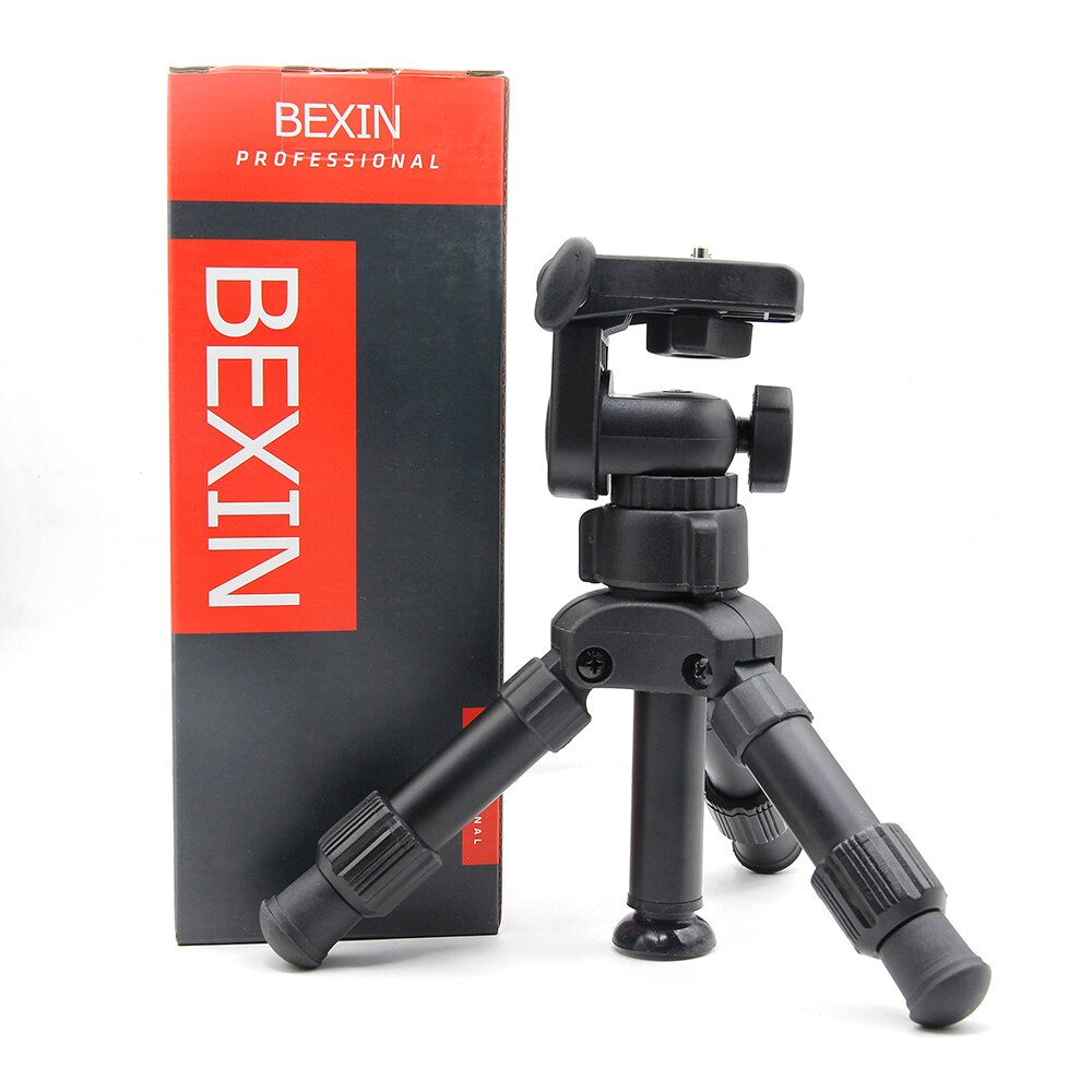Trípode de cámara de aleación de aluminio, 18cm-48cm, con rótula Universal, soporte Flexible para cámaras DSLR DV teléfonos: MS-02
