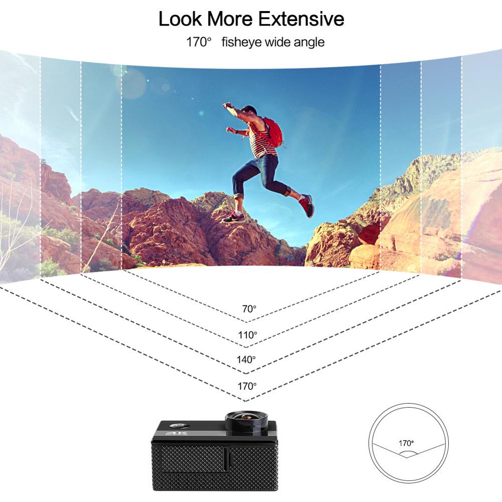 Originele Eken Actie Camera Eken H9R/H9 Ultra Hd 4K Wifi Afstandsbediening Sport Video Camcorder Dvr Dv gaan Waterdicht Pro Camera