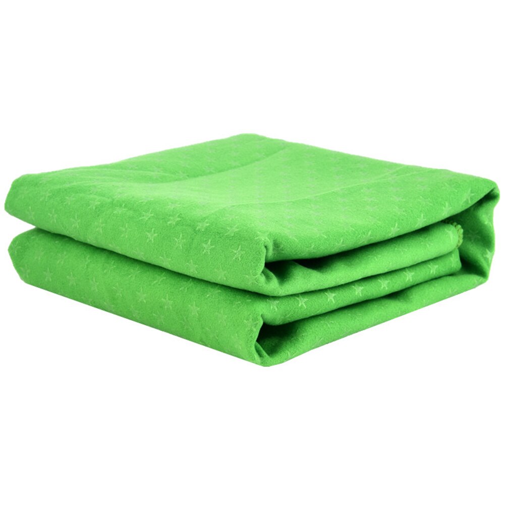 Antislip katoenen yogamat, harshanddoek, zweetabsorberende handdoek voor sport, fitnessoefeningen, pilatesbenodigdheden: Groente